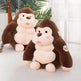 Black King Kong Cute Creative Gorilla Plush Toy - EX-STOCK Canada