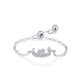 S925 Sterling Silver Niche Style Arabic Letters Pull-out Chain All-match Stackable EX-STOCK Canada 