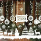 New Christmas Decorations Christmas Window Stickers - EX-STOCK CANADA