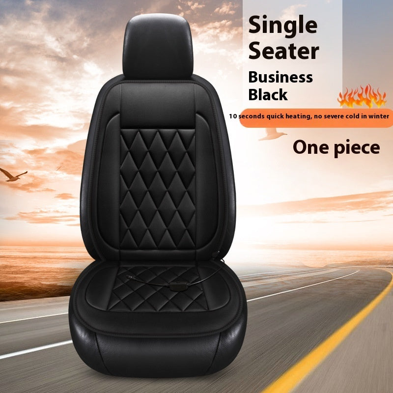 Winter Solid Color Car Plush Warm Cushion | EX-STOCK product gallery photo 7