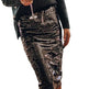 Sequined Glittering Hip A Line Pencil Midi Skirt - EX-STOCK Canada