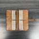 MET Women's Snap Tab Leather Wallet 