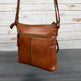 MET Flower Embossed Leather Crossbody Bag 