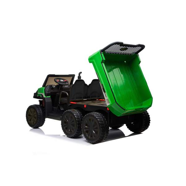 2026 6 WHEEL TRACTOR 24V 2 SEATER KIDS RIDE ON CAR WITH REMOTE CONTROL 