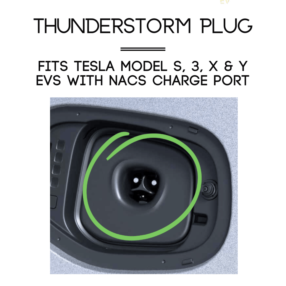 Chargeur CCS1 pour véhicule NACS | DC | Compatible avec les véhicules Tesla et les véhicules NACS | Certifié UL2252/CSA-C22.2 | La prise Thunderstorm 