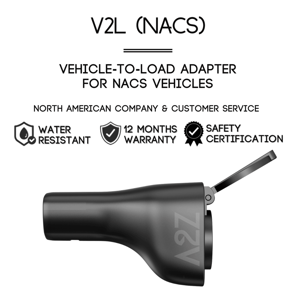 V2L (NACS) | من السيارة إلى الحمل 