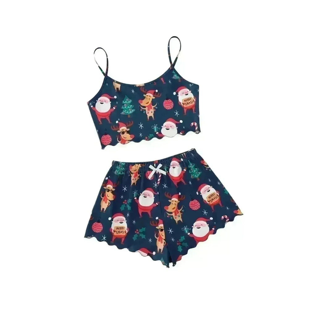 Women's Spaghetti Straps Sleeveless Pajamas - EX-STOCK CANADA