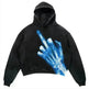 Men Skull Gothic Vintage Hoodie Sweatshirt Pullover top - EX-STOCK CANADA