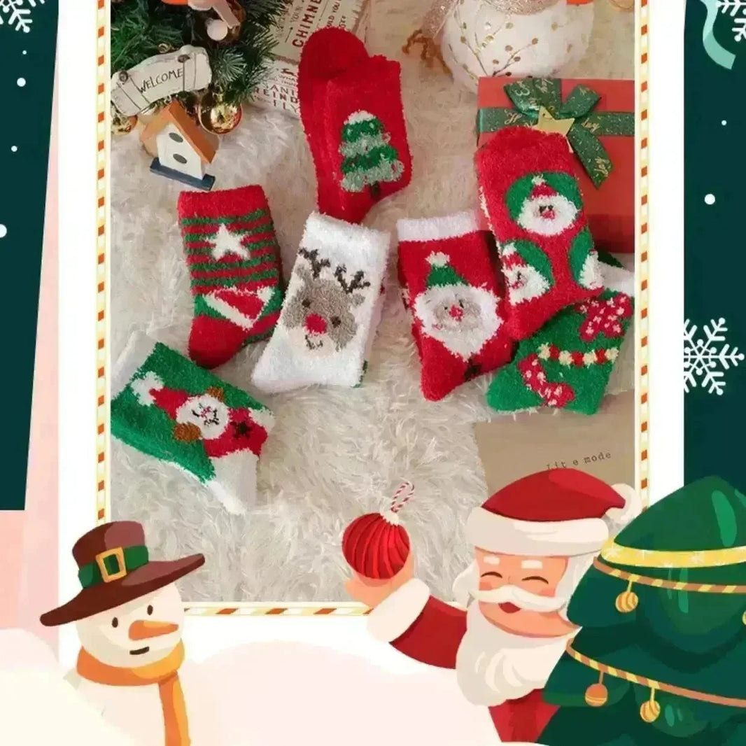 Christmas Stockings Children's Coral Fleece - EX-STOCK CANADA