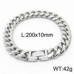 Cuban Link Chain Trimming Chain Jewelry Buckle Titanium Steel Bracelet - EX-STOCK Canada