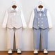 Children's Suit Vest Suit Gentleman Best Man suit 3 piece set outfit - EX-STOCK Canada