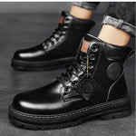 Mens Casual Biker High Top Martin Boots - EX-STOCK Canada