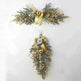 Golden Christmas Plastic Wire Garland Rattan Decorations - EX-STOCK CANADA