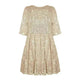 Elegant ladies Sequined Short Mini Skater Dress - EX-STOCK CANADA