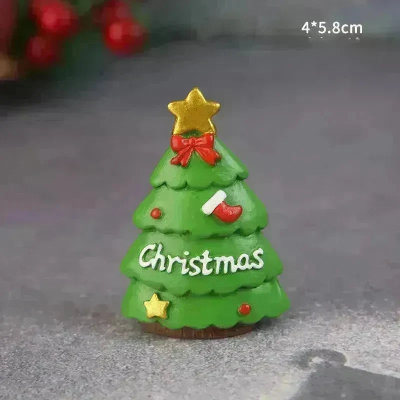 Decorative Resin Ornaments For Christmas Baked Cakes - EX-STOCK CANADA