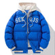 Teens Hooded Cotton Winter Coat American School Boys Sports Jackets - EX-STOCK Canada