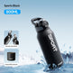 NRMEI Sport Insulated Water Bottle with Detachable Tea Cup | 316 Stainless Steel | 600ml & 800ml