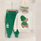 Children Cartoon Hat Bear Long-sleeved Trousers Two-piece Set for Kids - EX-STOCK Canada