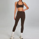 High-intensity Sports Suit Outdoor Running Nude Feel Workout Clothes Slimming High Waist - EX-STOCK CANADA