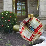 Christmas Ornament Holly Ball Outdoor Tree Decoration Christmas Balls for Yards - EX-STOCK CANADA