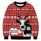 Ugly Christmas Sweater Santa Elf Couple Sweatshirt - EX-STOCK Canada