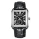 Square Quartz Leather Strap Alloy Watch Men - EX-STOCK Canada