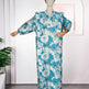 Robe longue ample en tissu figuré musulman pour femmes - Vêtements grande taille EX-STOCK Canada