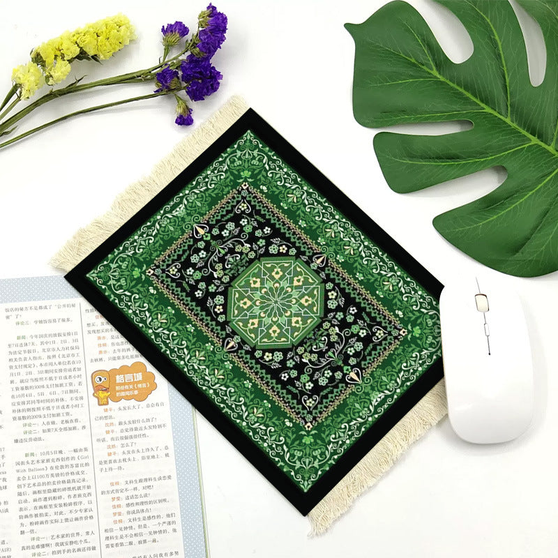 Office mouse pad, Suede fringe mouse pad Hot rubber  Bohemian style Hypersku