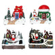 Christmas Rotating Resin Luminous Music Box Ornaments - EX-STOCK CANADA