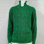 Men's Pure Color Half Collar Double-breasted Knitted Sweater Coat - EX-STOCK Canada