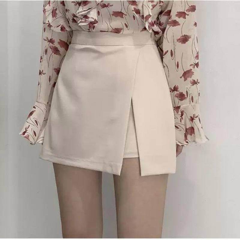 Elegant Hip Side Slit Mini Skirt for women - EX-STOCK Canada
