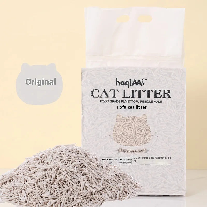 Original Soyabean Tofu Cat Litter Green Tea Mixed Plant - EX-STOCK CANADA