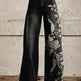 European And American Plus Size Women's Denim Casual Pants 