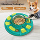 Interactive Dog Puzzle Toy For IQ Improvement And Slow Feeding Suitable For All Sizes Pets Nutritious Diet-Friendly Non-Electric Plastic Pets Game Pet Products - EX-STOCK CANADA