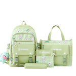 Backpack Primary School Girls Schoolbag Women's Four-piece Set EX-STOCK