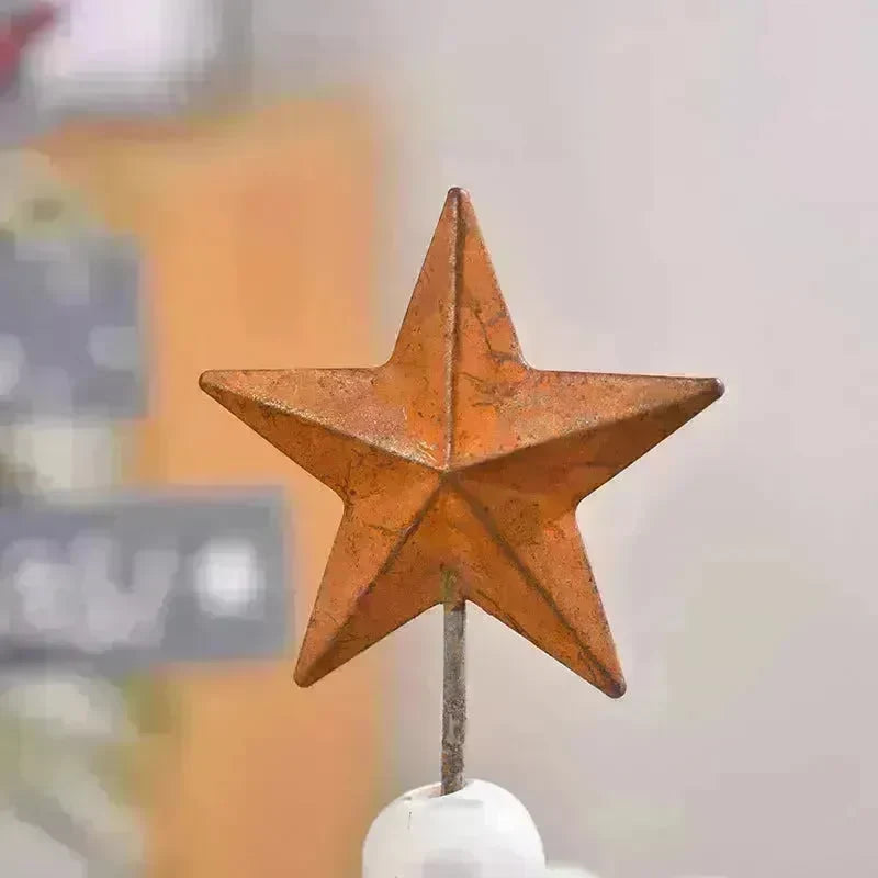 Creative Wooden  DIY Twine Wooden Bead Christmas Tree decorations Ornaments - EX-STOCK CANADA