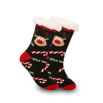 Christmas Women's Thickened Fleece-lined Room Socks EX-STOCK Canada 