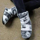 Christmas Elk Floor Shoes Indoor Socks Shoes Warm Plush House Slippers - EX-STOCK CANADA
