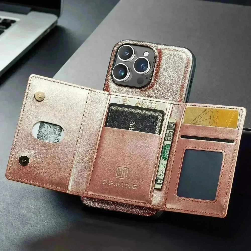 Magnetic Card Holder Protective Case Phone Case Leather Case - EX-STOCK CANADA