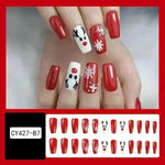 24pcs Christmas False Nail Decal stickers - EX-STOCK CANADA