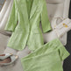 Half Sleeve Blazer And Pant Suit Ladies Women Female Jacket pant suit for women - EX-STOCK CANADA