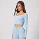 Quick-dry Casual Tops Training Running Sports Workout Clothes - EX-STOCK CANADA