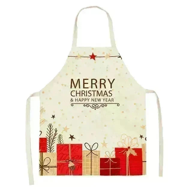Personalized Christmas Aprons gifts idea for chefs bakers - EX-STOCK CANADA