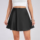 Boutique Mini Satin Skirt High Waist Elastic Solid Color flared skirt - EX-STOCK Canada