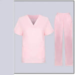 Women Nurse Uniform Female - Hospital Nurse Costume - V Neck Top Pants Set - EX-STOCK Canada