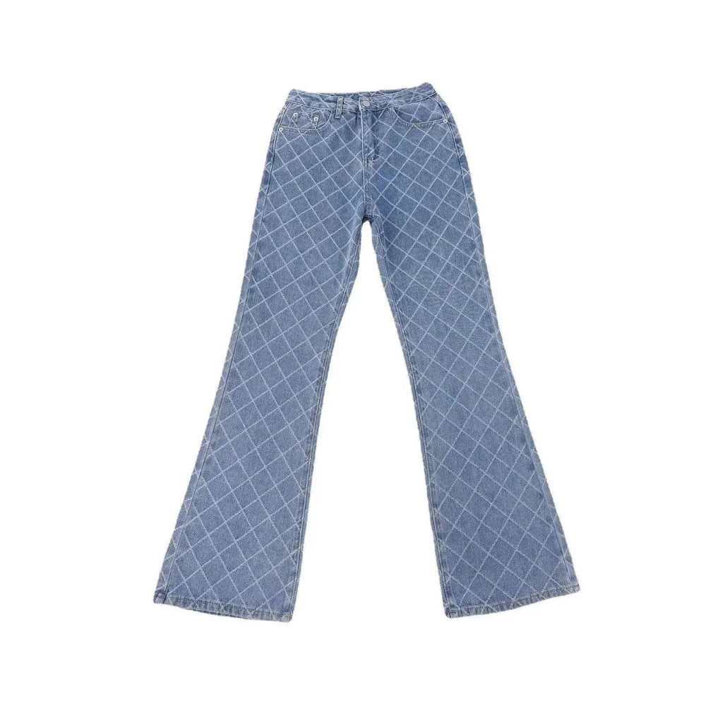 Retro Fashion Denim Boot-cut Pants Women Jeans Pants for Ladies - EX-STOCK Canada