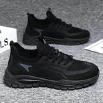 Men's Mesh Shoes Fashion Fly Knit Lightweight Breathable Sneakers Casual Running Sports Shoe - EX-STOCK Canada