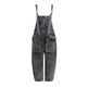Personality Street Tooling Style Overall Baggy Jeans Pant Women - EX-STOCK Canada
