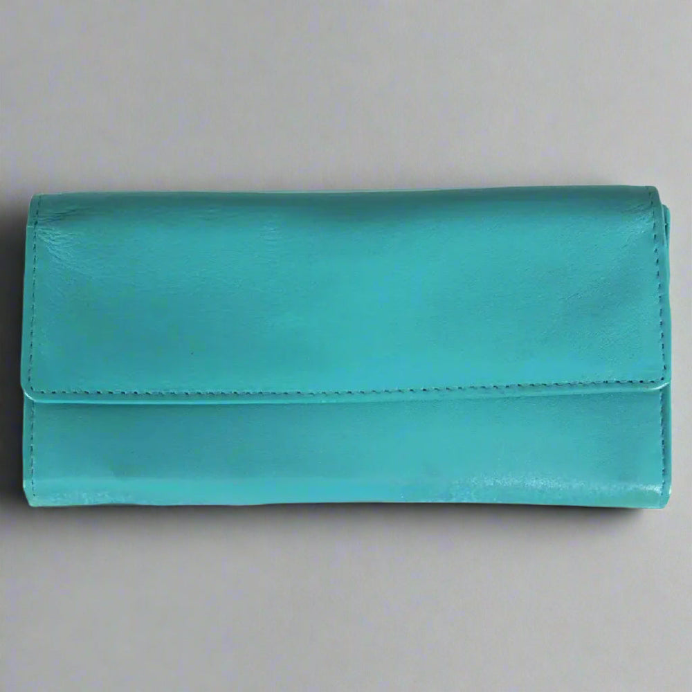 Cartera de cuero trifold con solapa de la Rama Internacional de Mujeres JBGEX-STOCK Canada 