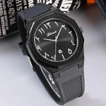 Danfu Silicone Strap Men's Simple Fashion Quartz Watch - EX-STOCK Canada